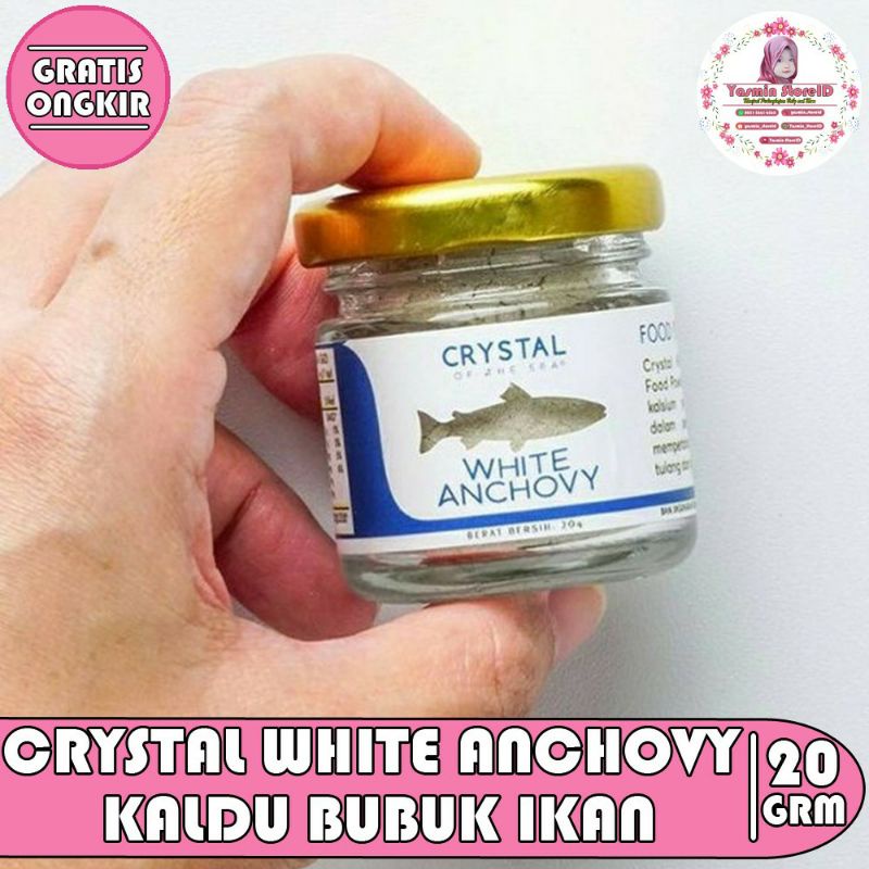 

Crystal of the sea White Anchovy 20gr