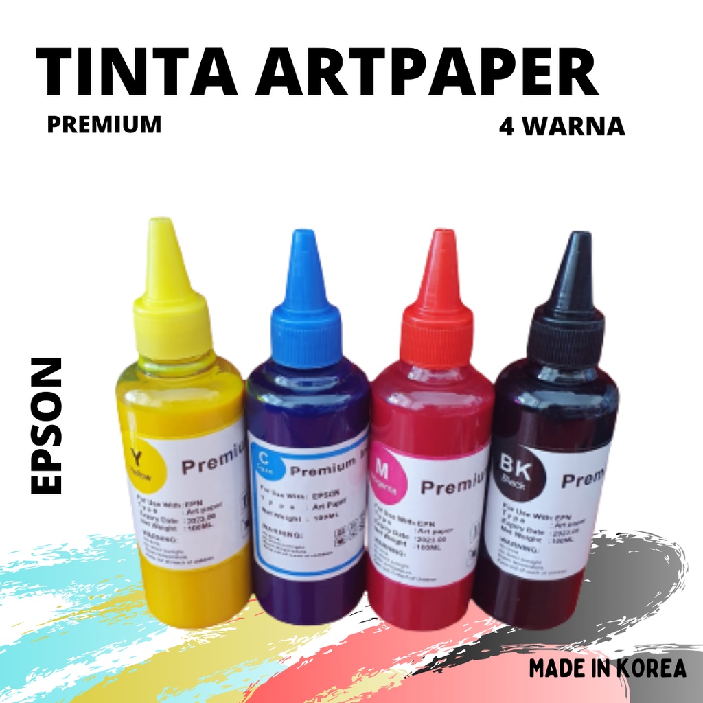 Tinta Artpaper Epson Premium 1 PAKET 4 WARNA