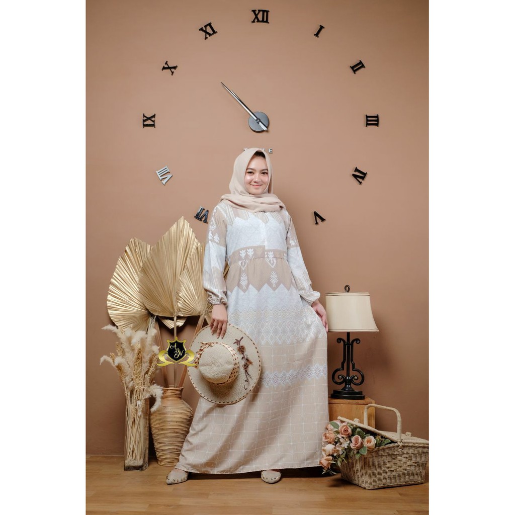 GAMIS RAYON VISCOSE >> / VIOLY MAXY Matt Rayon Viscose HQ, Busui frendly, Fit To XL