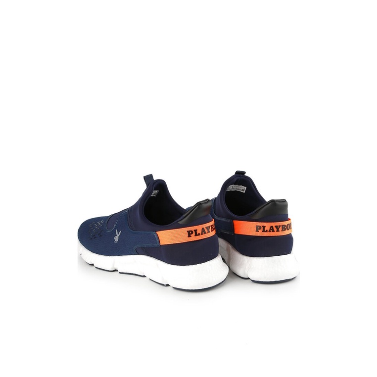 SEPATU SNEAKER PLAYBOY PRIA ORIGINAL CASUAL BRANDED BIRU NAVY PL97