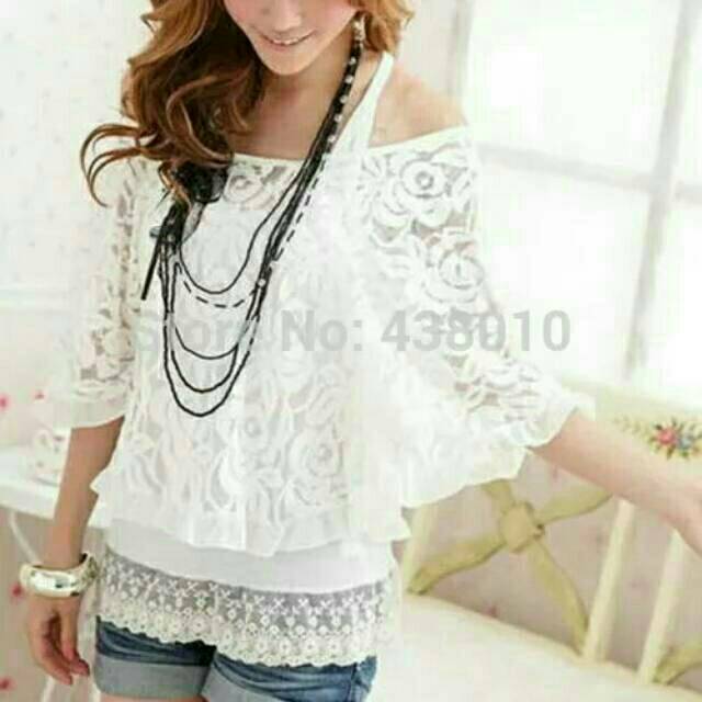 Blouse sifon import (sale)