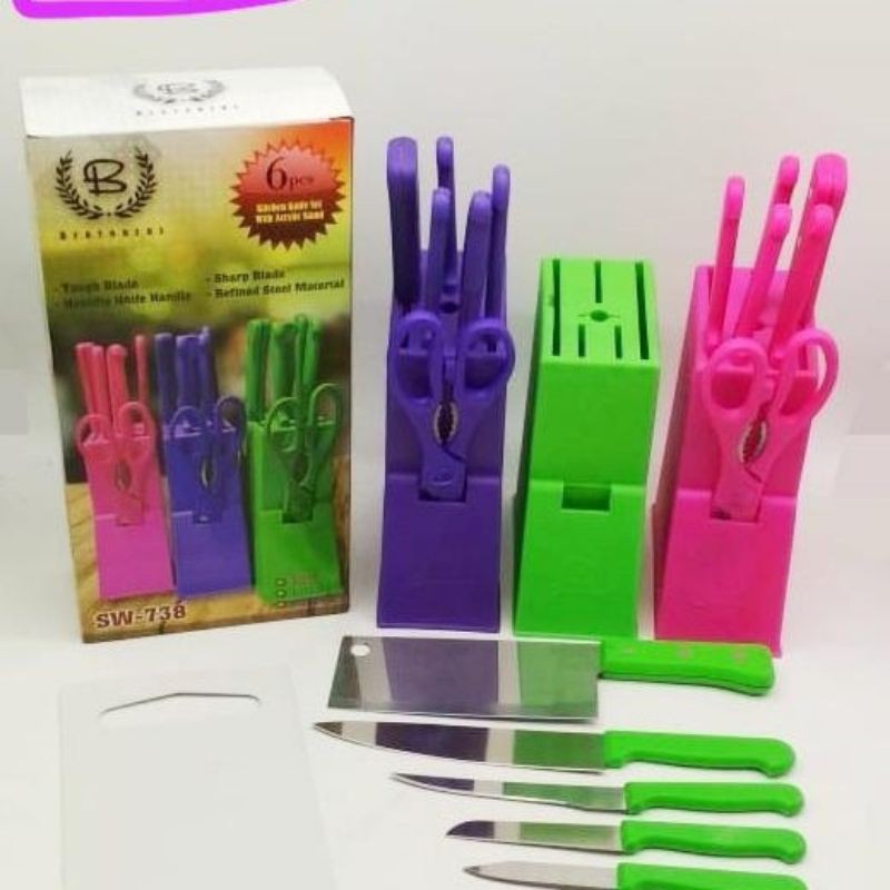 pisau dapur 1 set