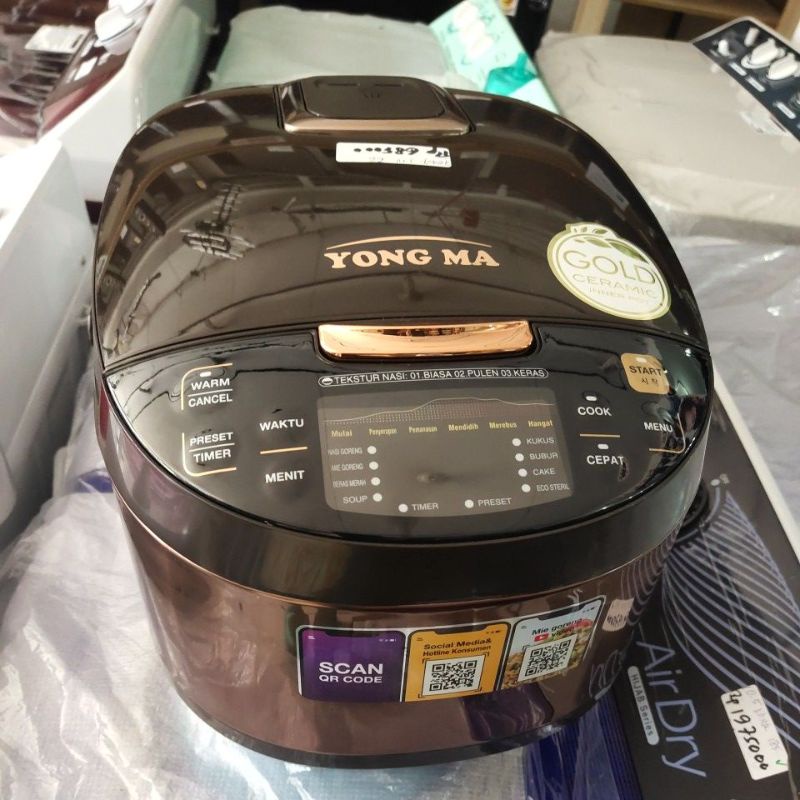 Magic com Yong ma Rice Cooker Yong Ma YMC 8017 YMC 8027  DIGITAL BANDUNG