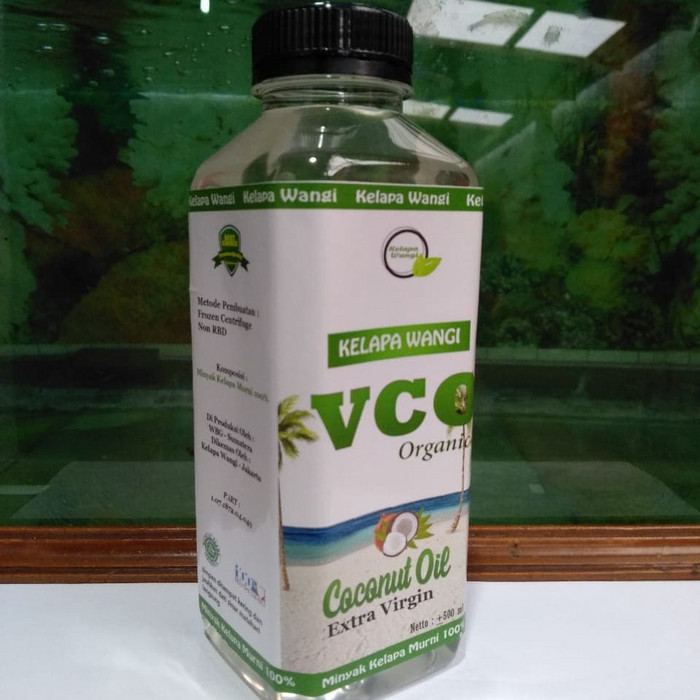 

MINYAK KELAPA MURNI ORGANIK/VIRGIN COCONUT OIL/VCO 500 ML Asli Original