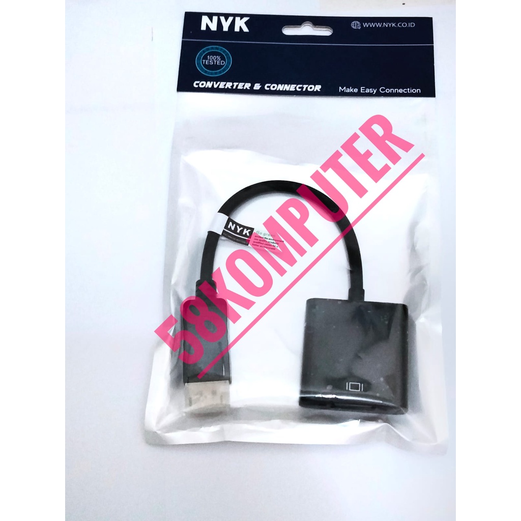 NYK Display Port Hdmi Female Port Adapter DP To HDMI Converter hdmi