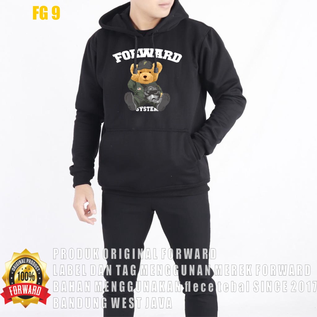 Sweater Pria Japanese Sweater Hoodie Fleece Jumper Switer Model Jepang Terbaru FORWARD SYSTEM Lanzclothing FG9