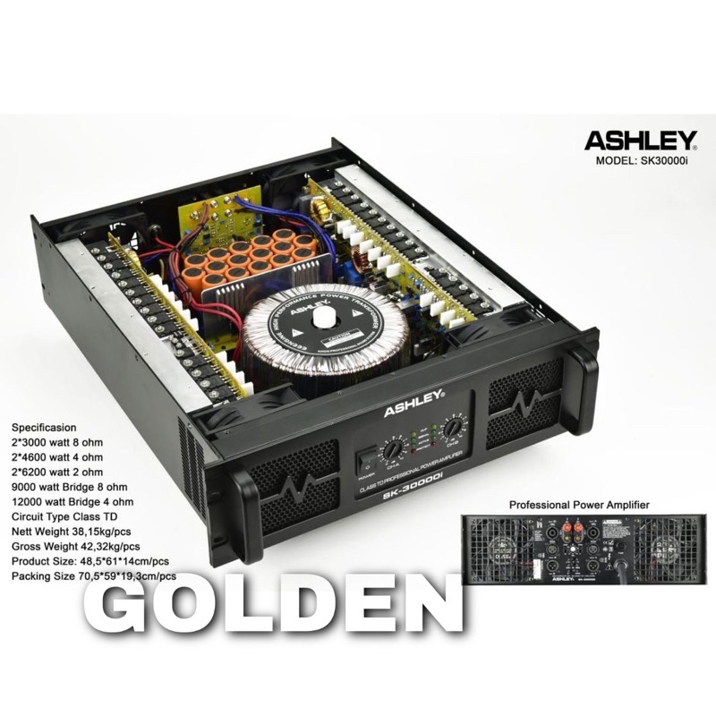 Power Ashley SK 30000i Original Amplifier SK30000 i Class TD