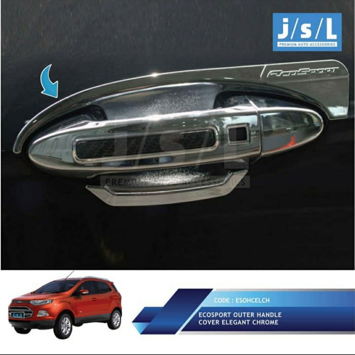 Outer Mangkok Ecosport Elegant Chrome