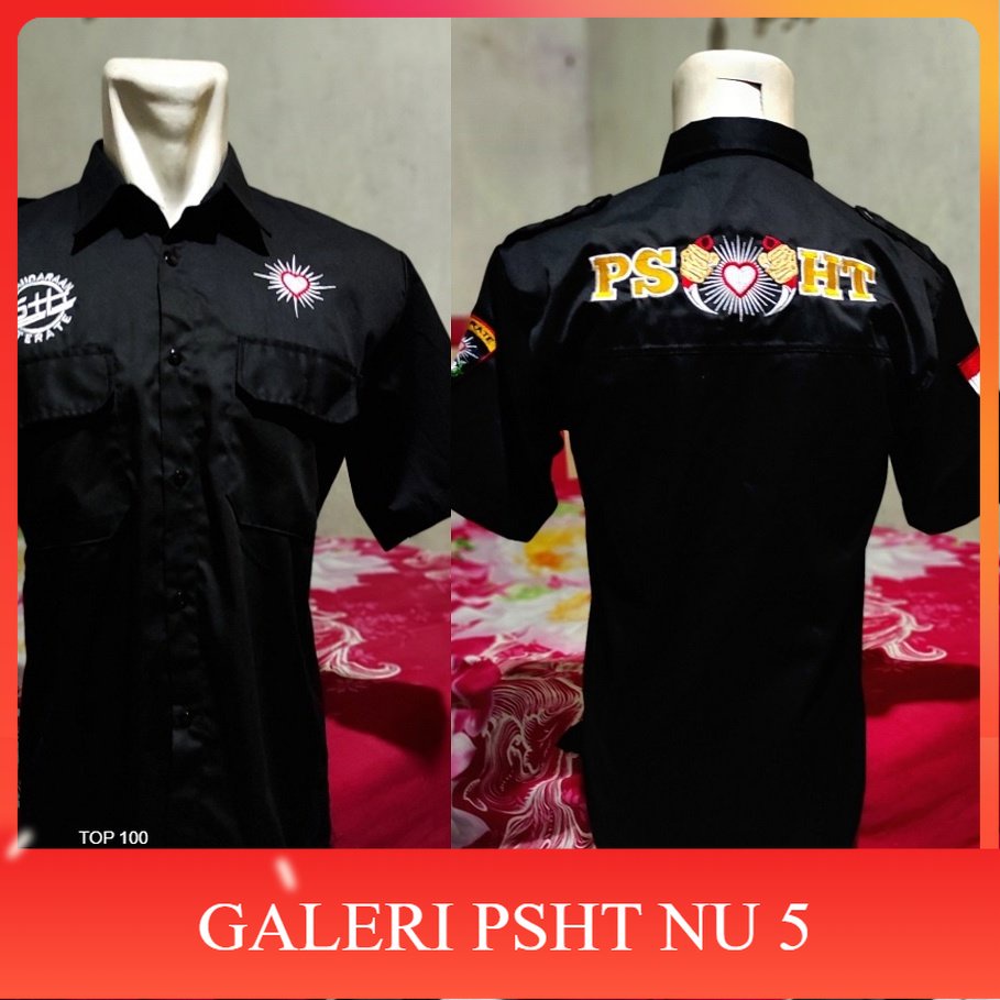 ATRIBUT PSHT- KEMEJA PSHT BORDIR-KEMEJA PSHT TERBARU-KEMEJA PSHT DISTRO-HEM PSHT BORDIR-HEM TERATE-H