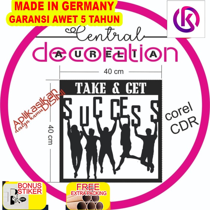 

Terlaris Dekorasi dinding - cantik design original - bukan stiker 40cm