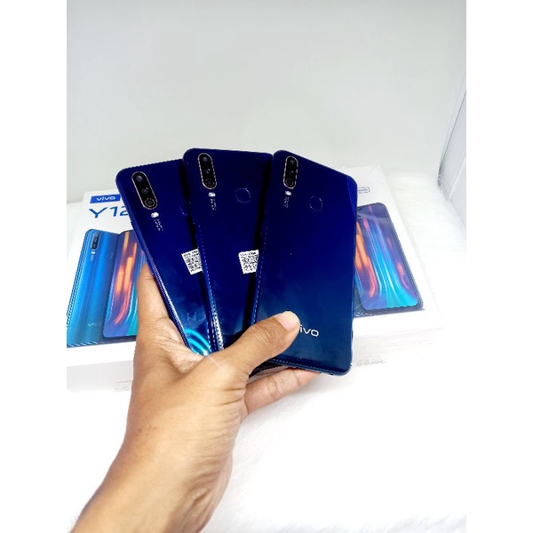 Vivo Y12 Ram 3 Rom 32Gb HP HANDPHONE SEKEN BEKAS SECOND MURAH LENGKAP BISA COD keren BANJARMASIN