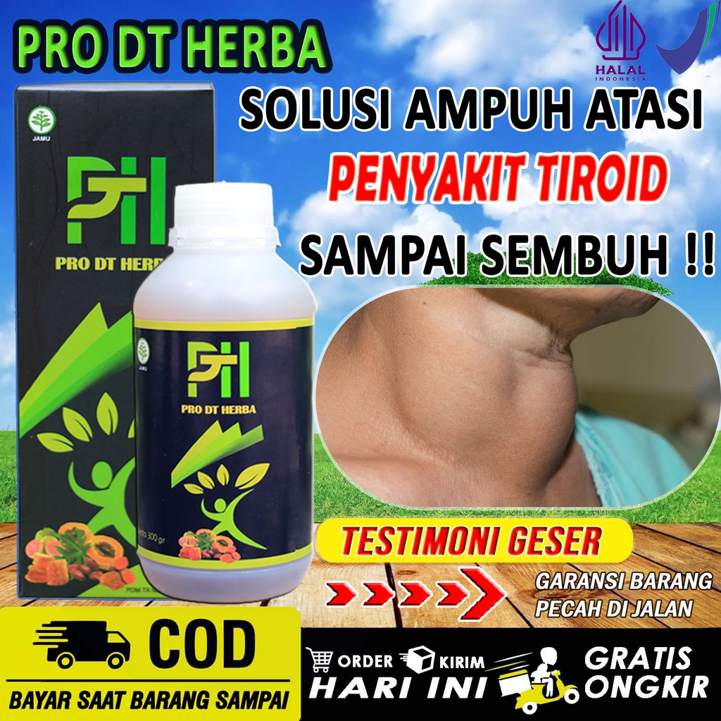 Pro DT Herba Obat Tiroid Paling Ampuh Herbal Atasi Tiroid  Atasi Tiroid Leher Tiroid Di Dalam Leher 