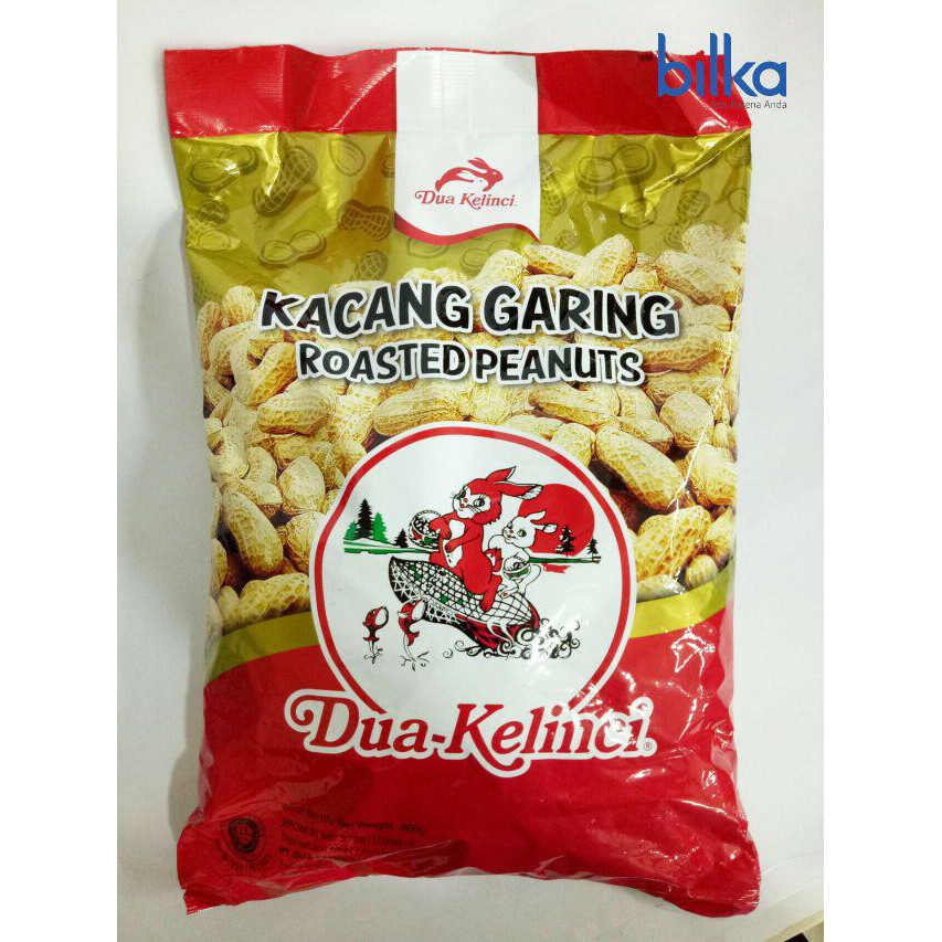 

DUA KELINCI KACANG GARING 800G