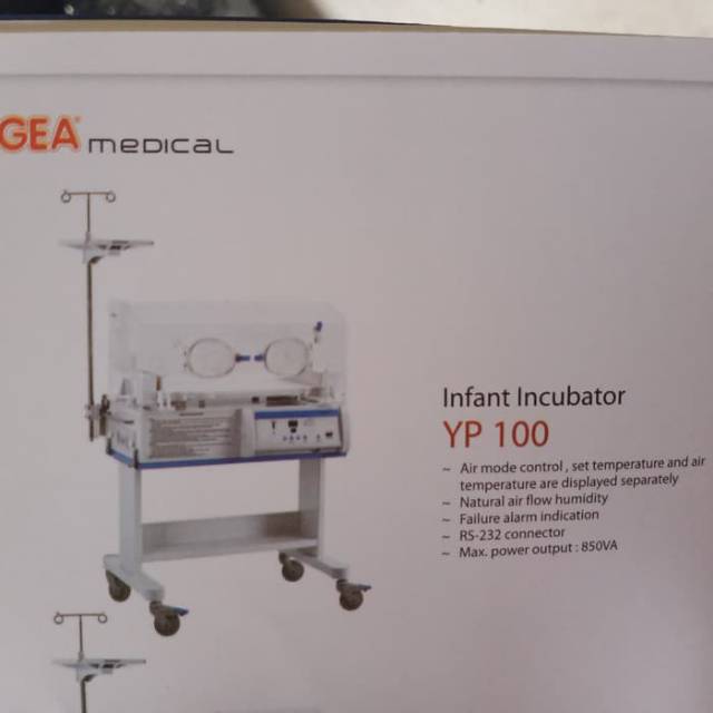 Incubator YP 100 Gea medical  Inkubator Bayi Gea medical / Baby incubatorYP 100. Garansi 1 Tahun