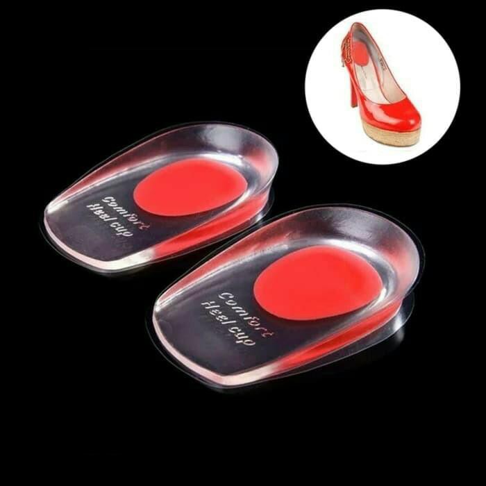 Comfort heel cup shoes pad Bantalan sepatu silicone gel support