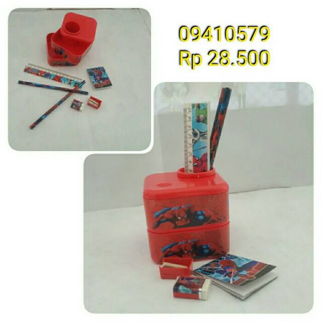 

1 set alat tulis spiderman