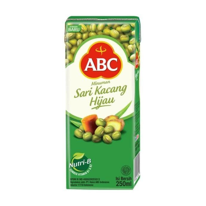 

ABC Minuman Sari Kacang Hijau 250 ml 250ml