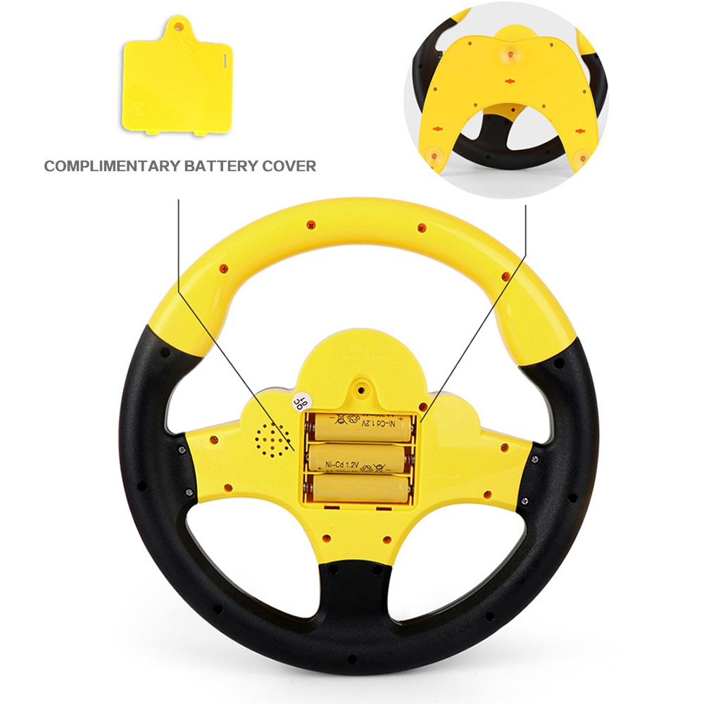 Mainan Anak Roda Kemudi Mobil/Mainan Balap Steer/Mainan Interaktif Anak