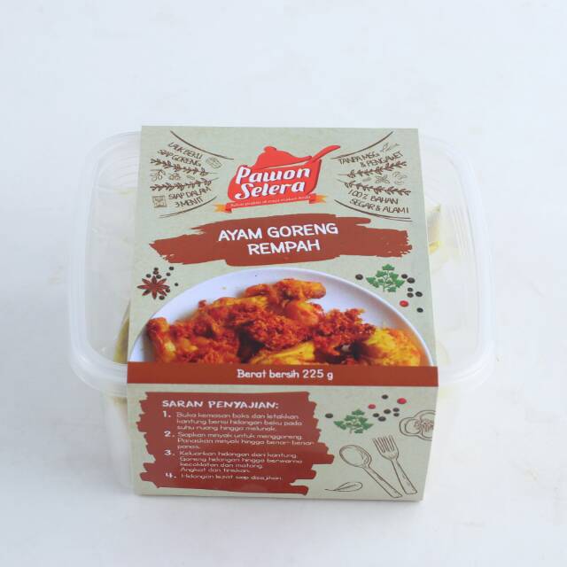 

Ayam Goreng Rempah - Lauk beku siap santap