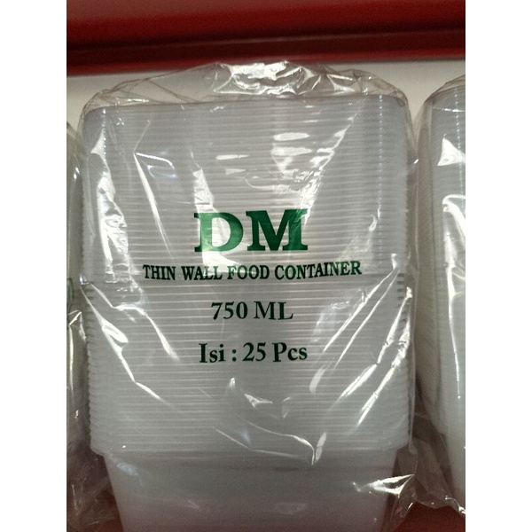 Thinwall DM 750 ml Rectangle