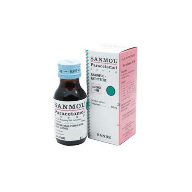 Sanmol Sirup (Parasetamol 120mg/5ml)