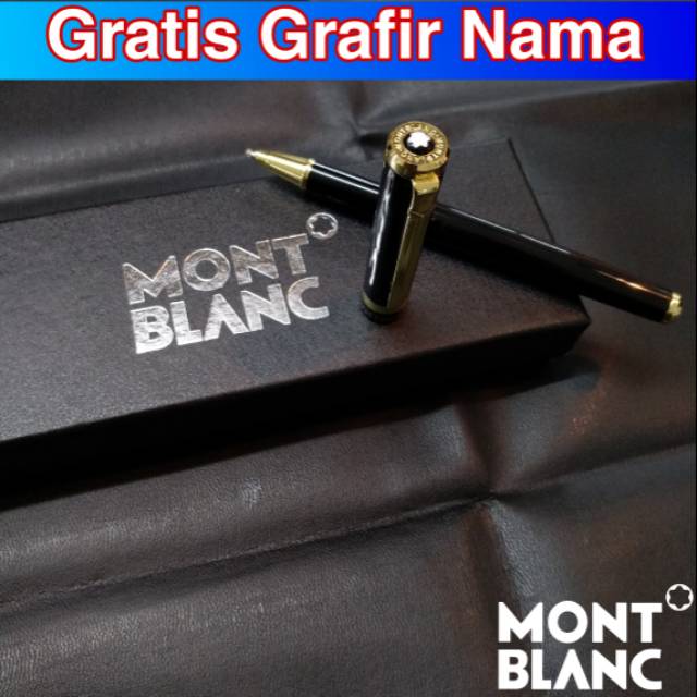 

Sign pen pulpen mewah montblanc gratis grafir nama