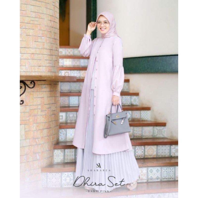 Dhira set Baby pink size M shararea