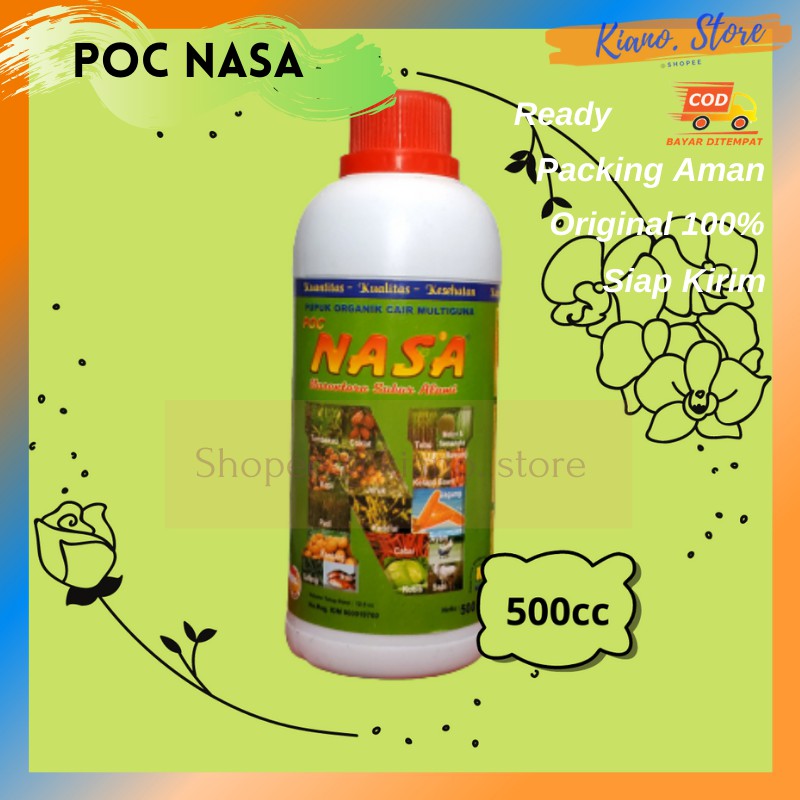POC Nasa - Pupuk Organik Cair Nasa - Pupuk Cair - Original Nasa 500cc - NASA