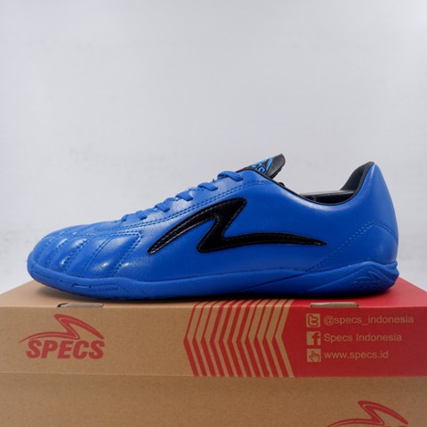 Sepatu Futsal Specs Ajax IN Tulip Blue Black 401415 Original BNIB