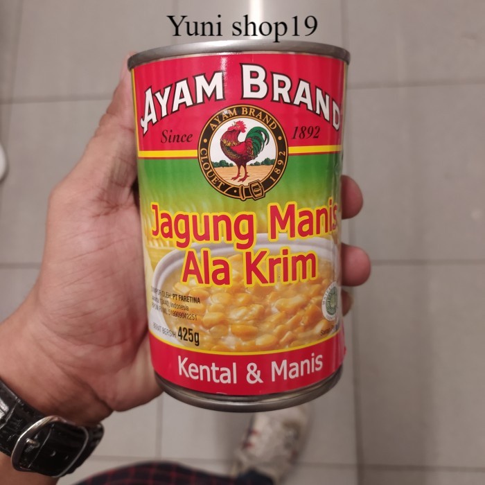

ayam brand sweet corn cream style - jagung kaleng manis 425gr
