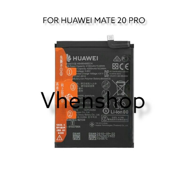 baterai battery batrey batere Huawei mate 20 pro original new