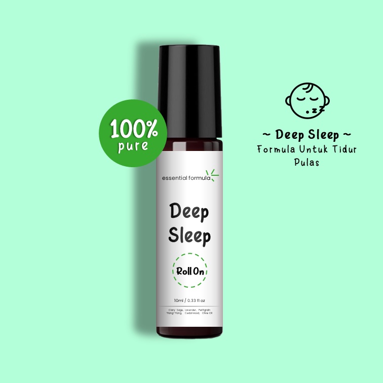 10ml Deep Sleep Essential Oil Roll On Untuk Tidur Nyenyak