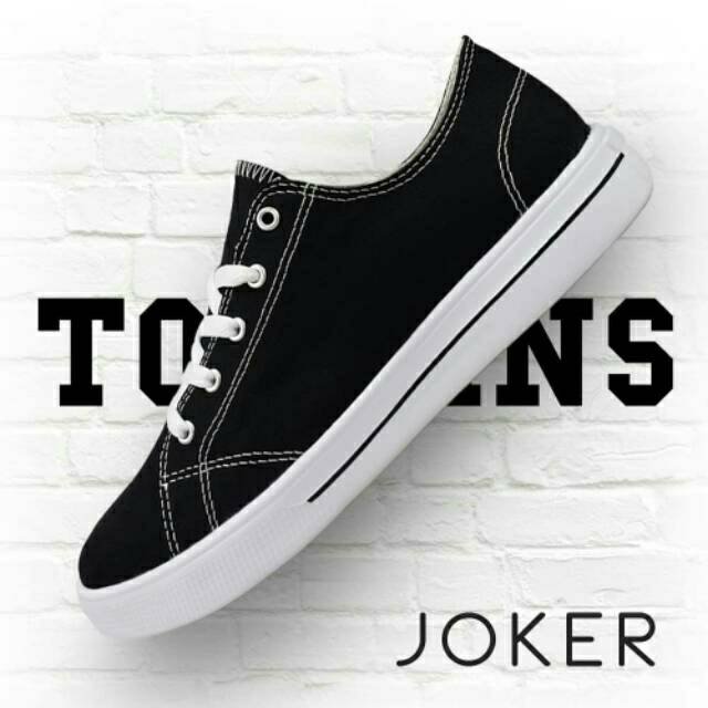 Sepatu Tomkins JOKER Black White