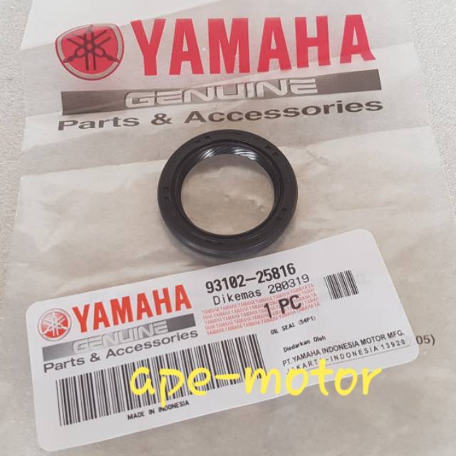 SEAL KRUK AS MIO J KIRI 93102-25816 ORIGINAL YAMAHA