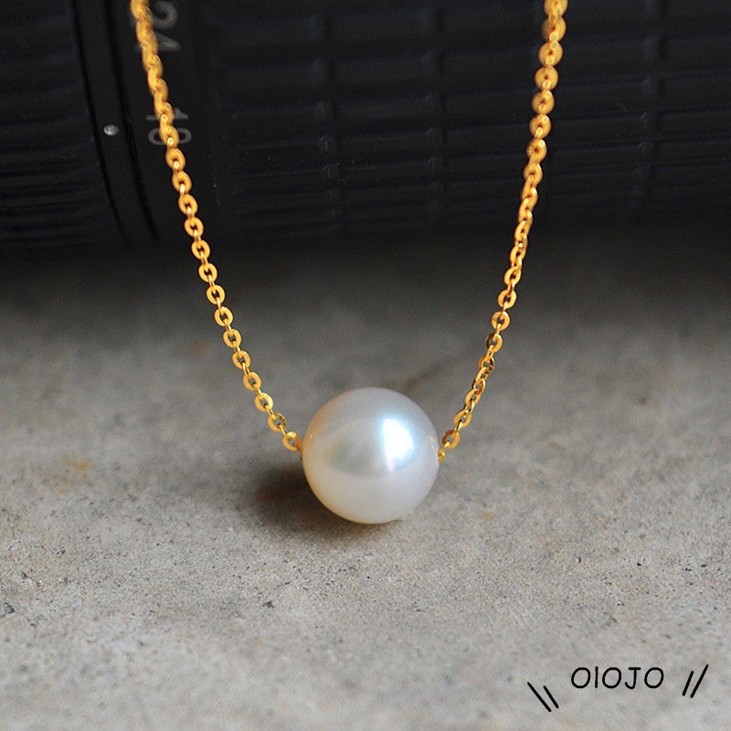 Kalung Mutiara Manis Sederhana Untuk Perhiasan Wanita - Ol