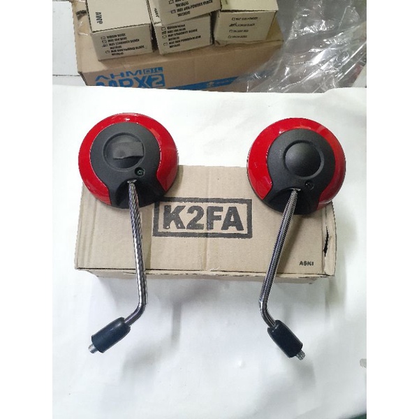 kaca spion scoopy 2021 k2f merah cabe original