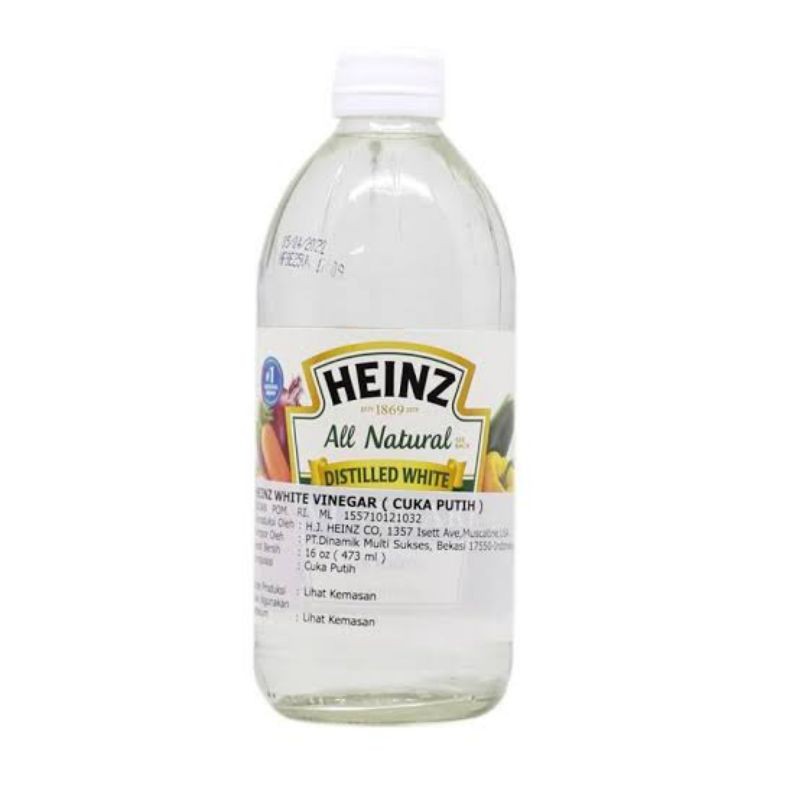 

HEINZ DISTILLED WHITE VINEGAR 473ML