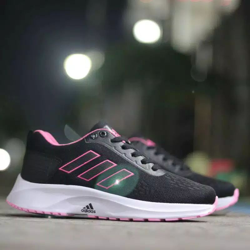 SEPATU ADIDAS ZOOM PRIA TERMURAH TERLARIS GRADE ORIGINALPREMIUM QUALITI 38-44adidaszoom-Hitam pink