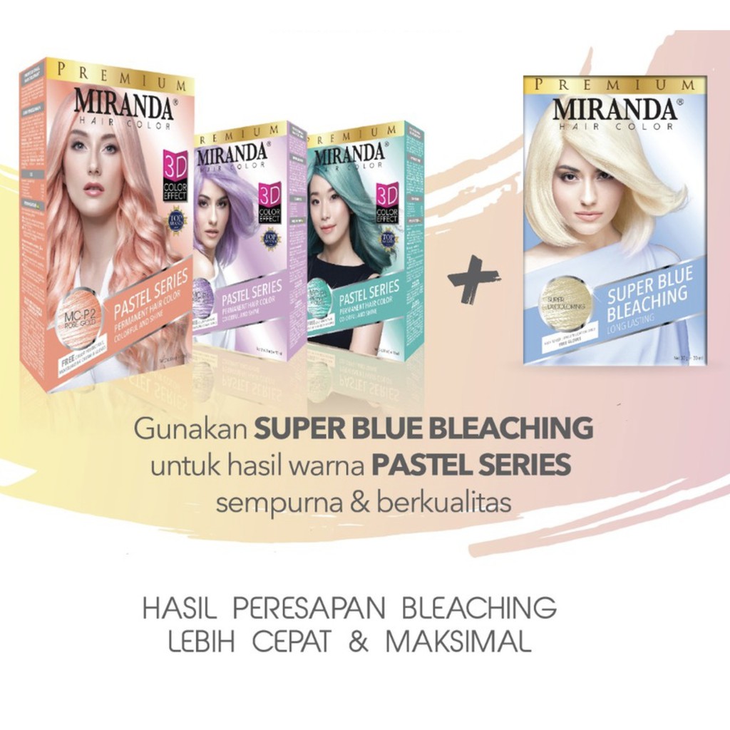 Miranda Hair Color Pastel series