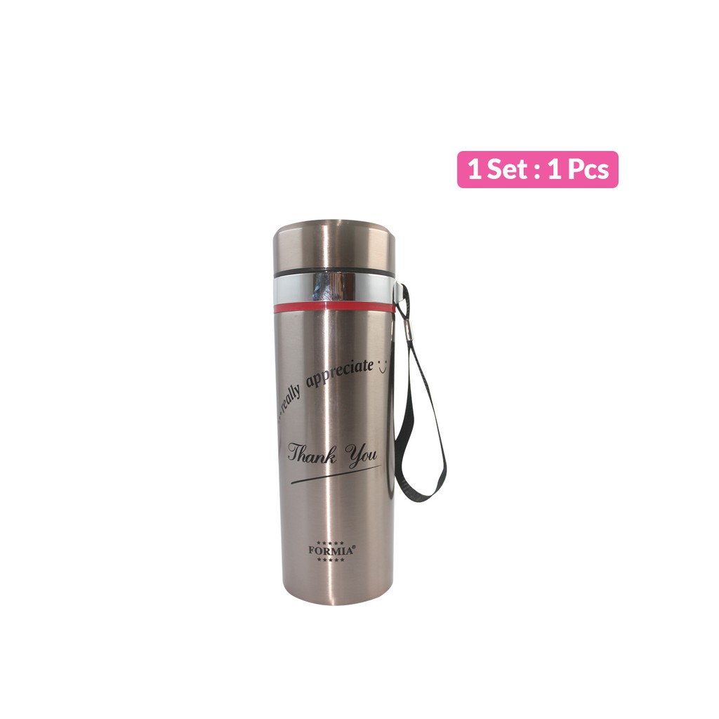 Formia Termos Air Minum Thank You And Appreciate Vacuum Cup ss 304 / pc