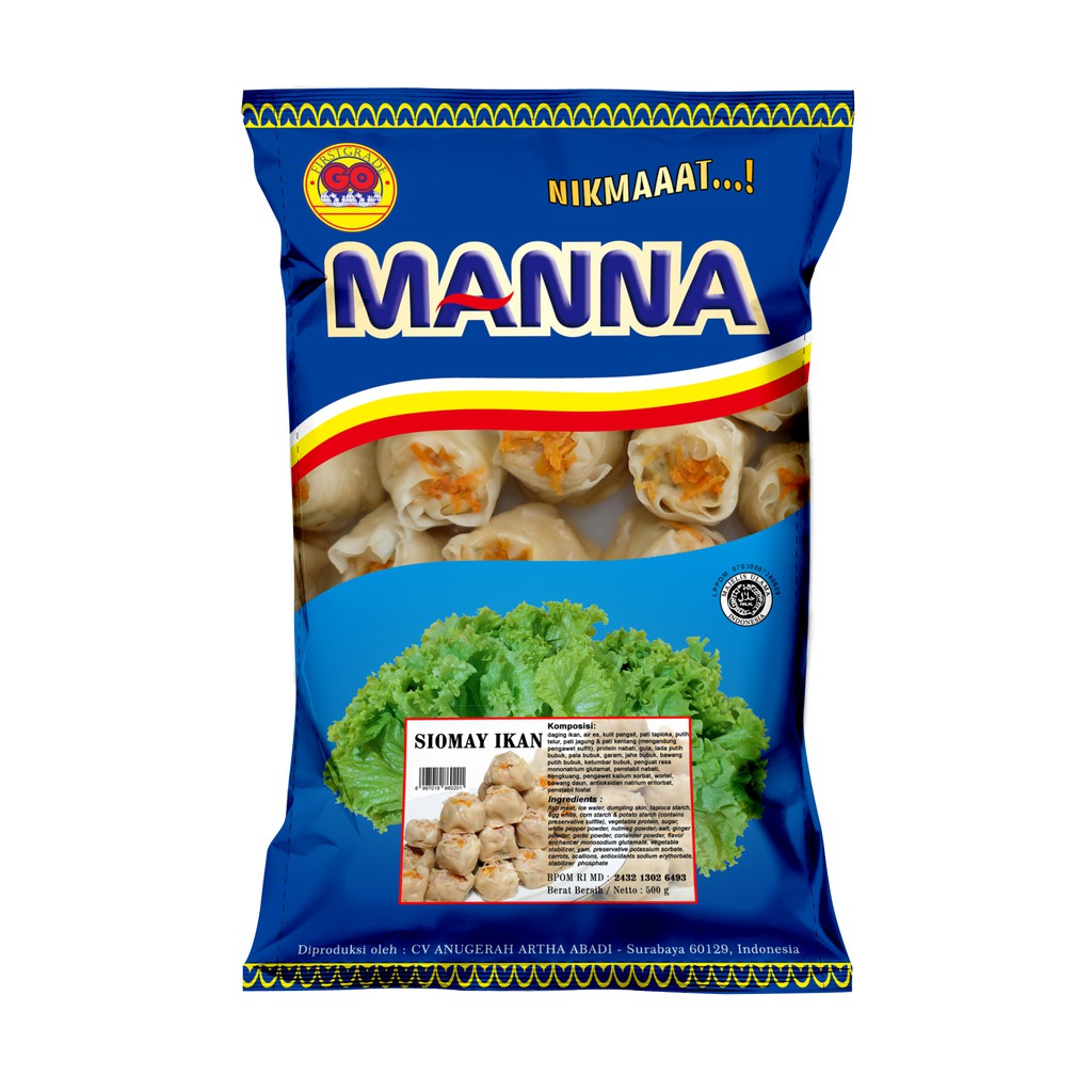 [FROZEN FOOD GOMANNA] DIMSUM FROZEN ISI 24 (500GR) SIOMAY IKAN MAKANAN INSTAN FROZENFOOD BPOM HALAL