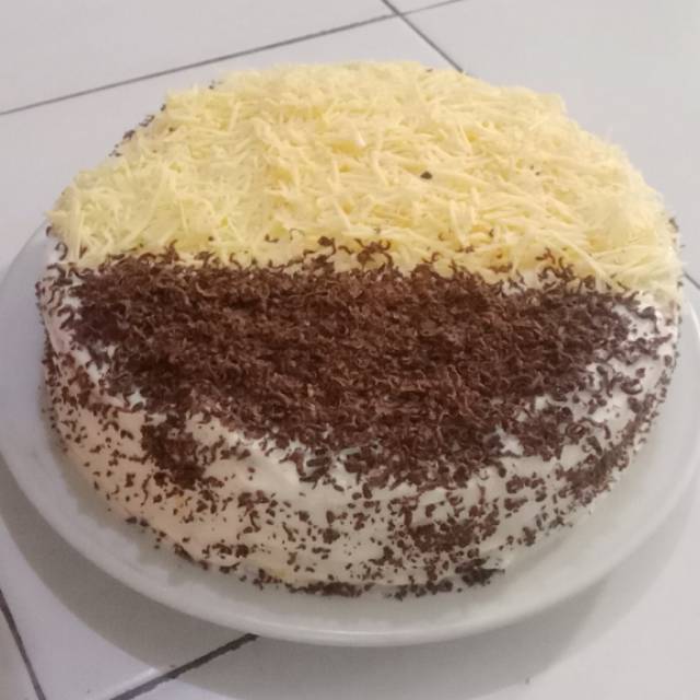 

Bolu bulat keju coklat