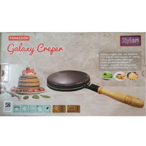 Crepe Maker Galaxy - Wajan Kwalik - Kulit Risol Lumpia - Wajan Kebalik Serbaguna