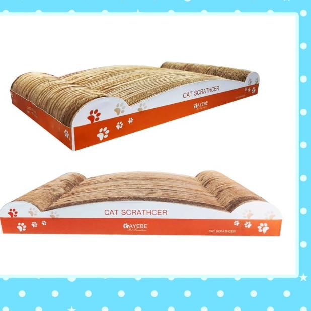 ➴ Garukan Kucing Cat Scratcher / Cakaran Kucing merk AYEBE CRD 002 oval ✫