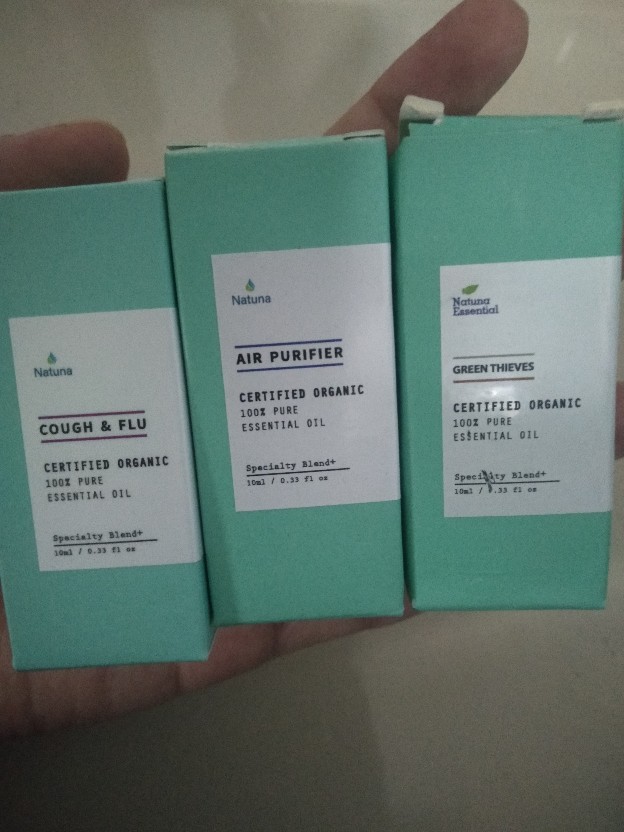 Natuna Air Purifier Essential Oil Minyak Esensial Atsiri Aroma Terapi Eo Diffuser Difuser Humidifier