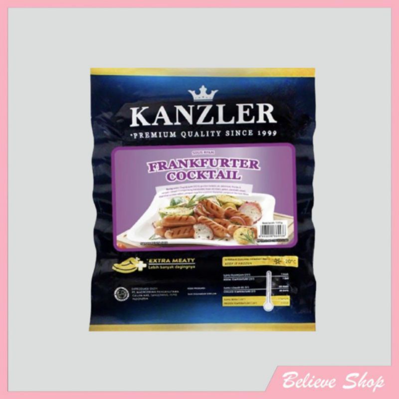 

Frankfurter Cocktail Kanzler 500 gr