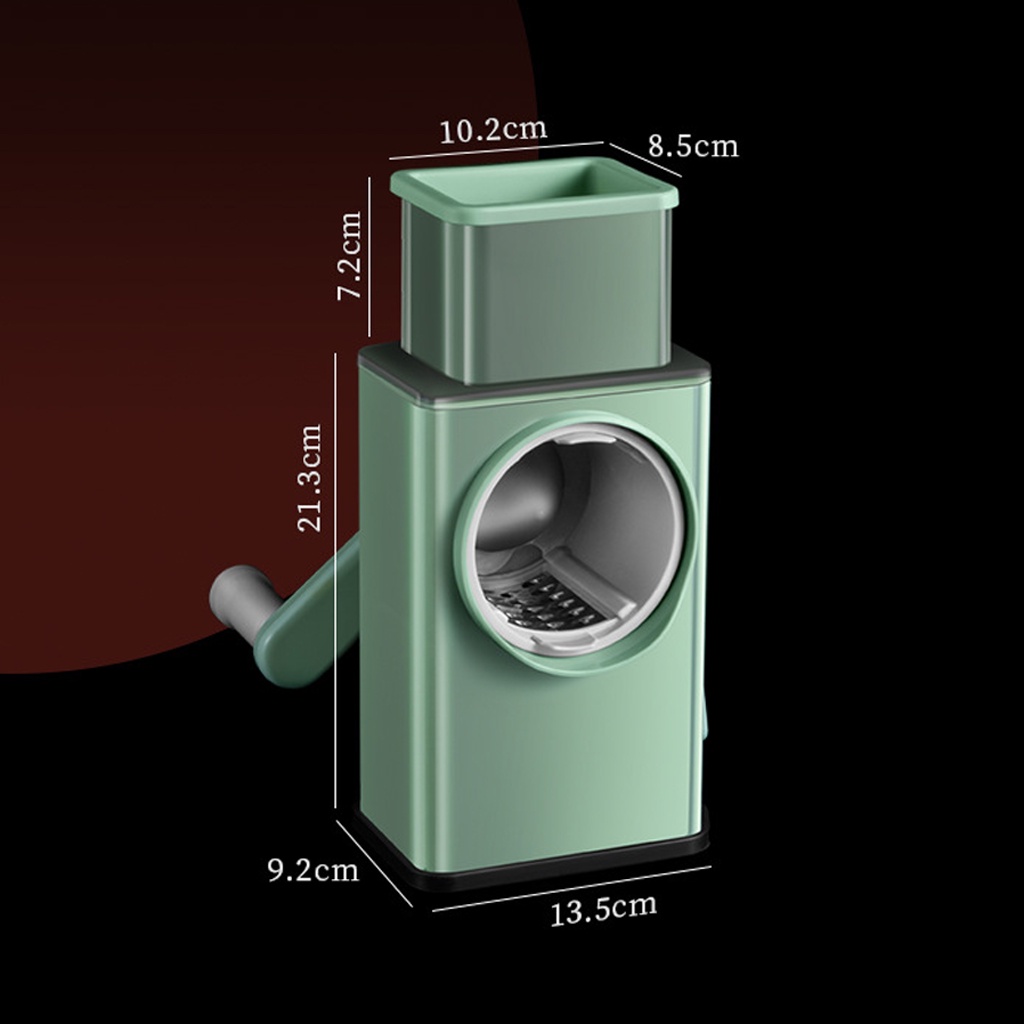 Alat Pemotong Sayuran Buah Multifungsi Alat Parut Serbaguna Handle Putar Manual