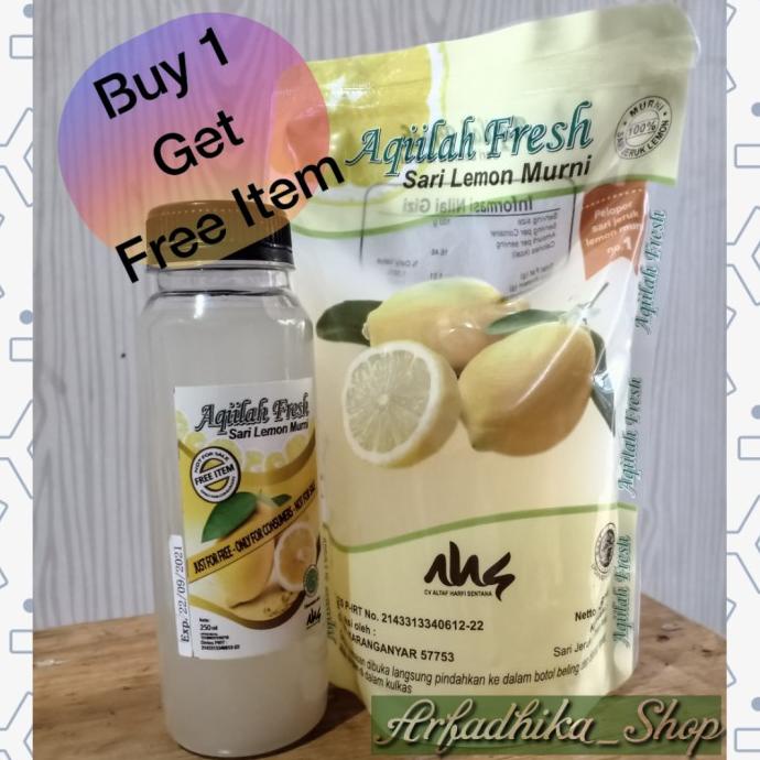 

Cuci Gudang Awal Tahun Aqiilah Fresh Sari Lemon Murni Pouch 500 ML Cuci Gudang Awal Tahun