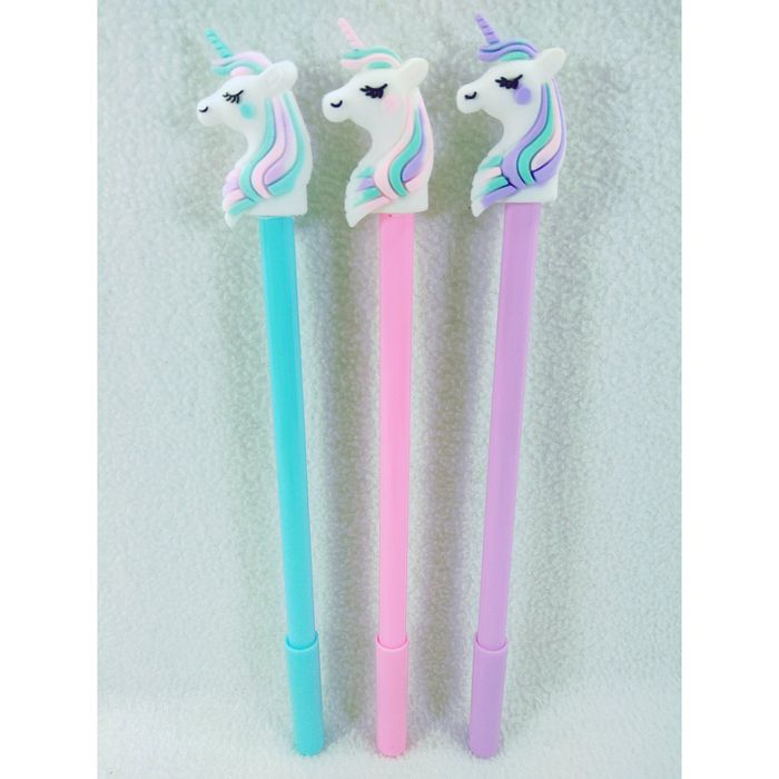 

tops- Pulpen Unicorn / Gel Pen Kuda Ponny souvenir unik pena pegasus lucu