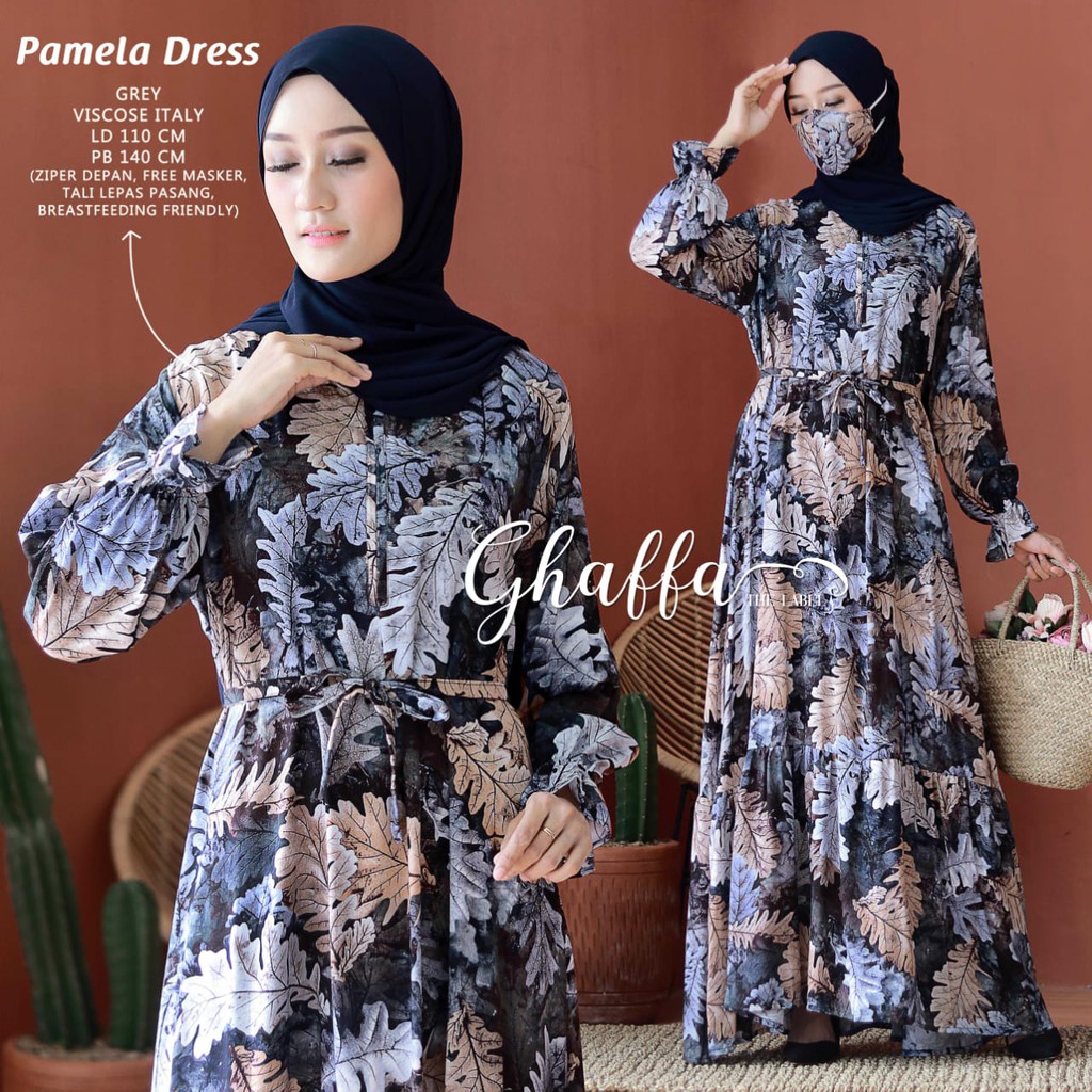 DRESS / GAMIS / PAMELA DRESS by GHAFFA THE LABEL